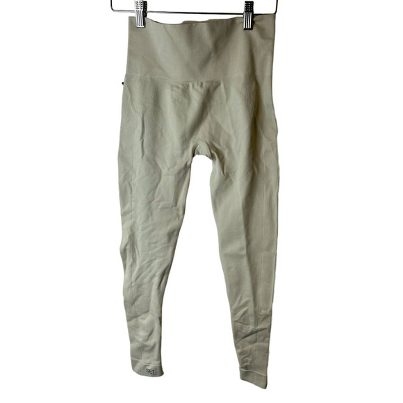 Set Active High Rise‎ Sculptflex Legging Pants Oatmeal Size Small - Picture 3 of 7